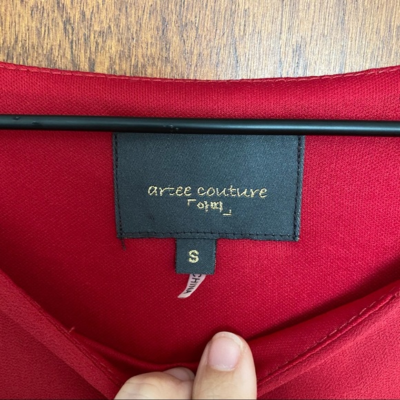 Sequined Fitted Skirt Dress - Picture 5 of 5